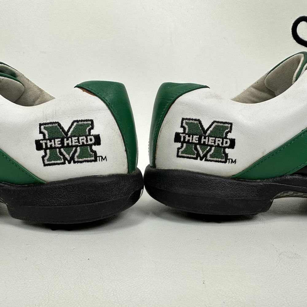 FootJoy DryJoys Women's Golf Shoes Size 8.5 Marshall University‎ NCAA Saddle - Picture 5 of 10